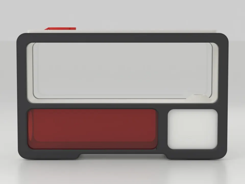 The AntHome from the front with graphite bezels