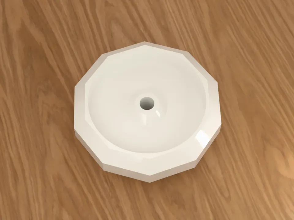 Show: The Ceramic Arena base from above